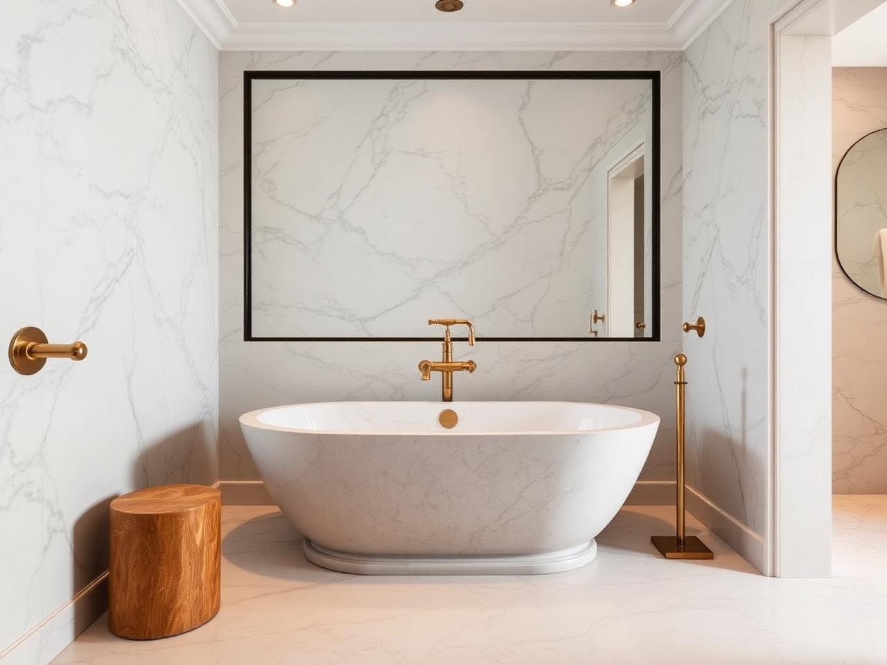 Marble Master Bath